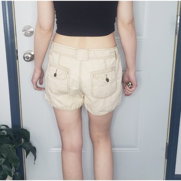 Y2K Unionbay Khaki Low Rise‎ Shorts - Picture 3 of 5